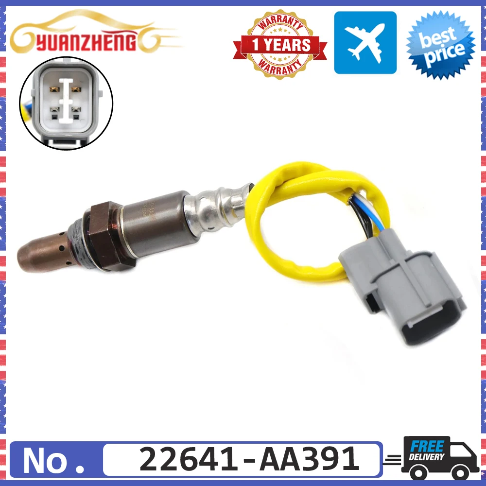 Car NEW Front Upstream Air Fuel Ratio Lambda O2 Oxygen Sensor 22641-AA391 for Subaru Legacy EJ20Y Impreza EJ207 2.0L 03-07