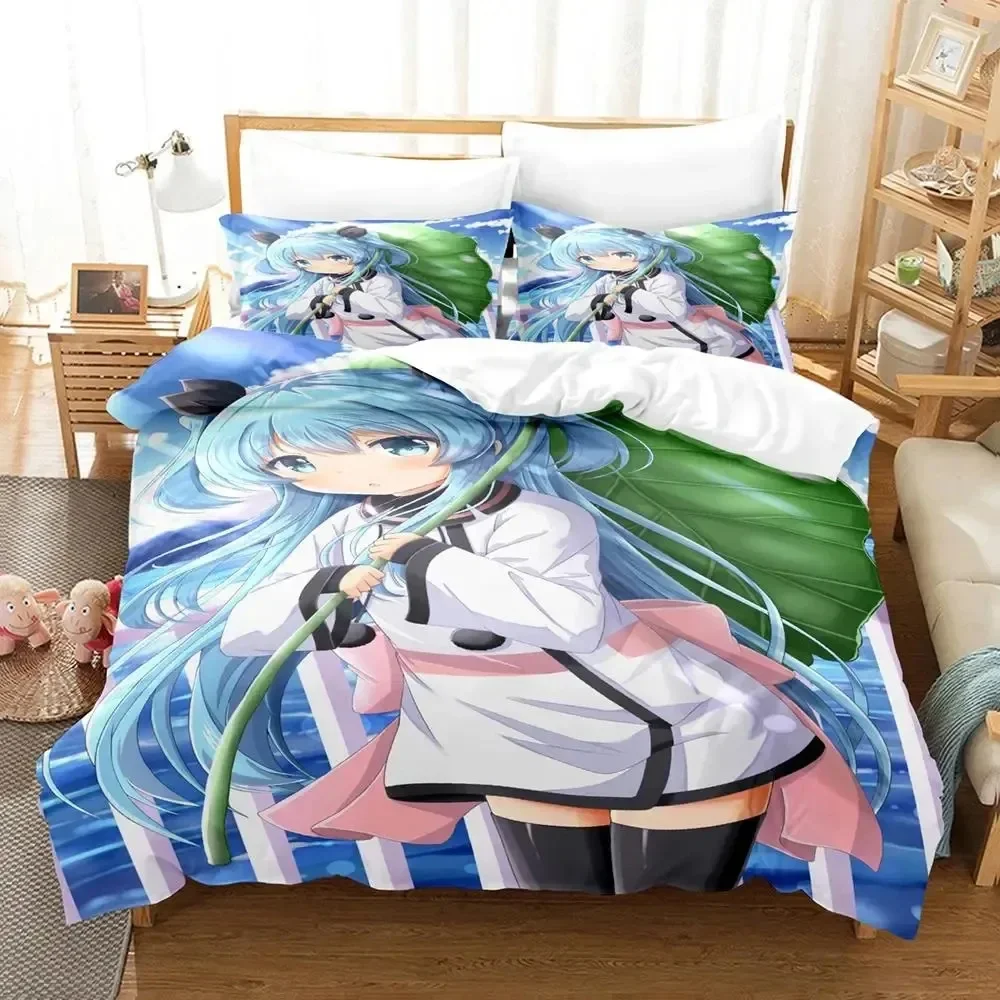 Anime Sora No Method Celestial Method Bedding Set Boys Girls Twin Queen Size Duvet Cover Pillowcase Bed Kids Adult