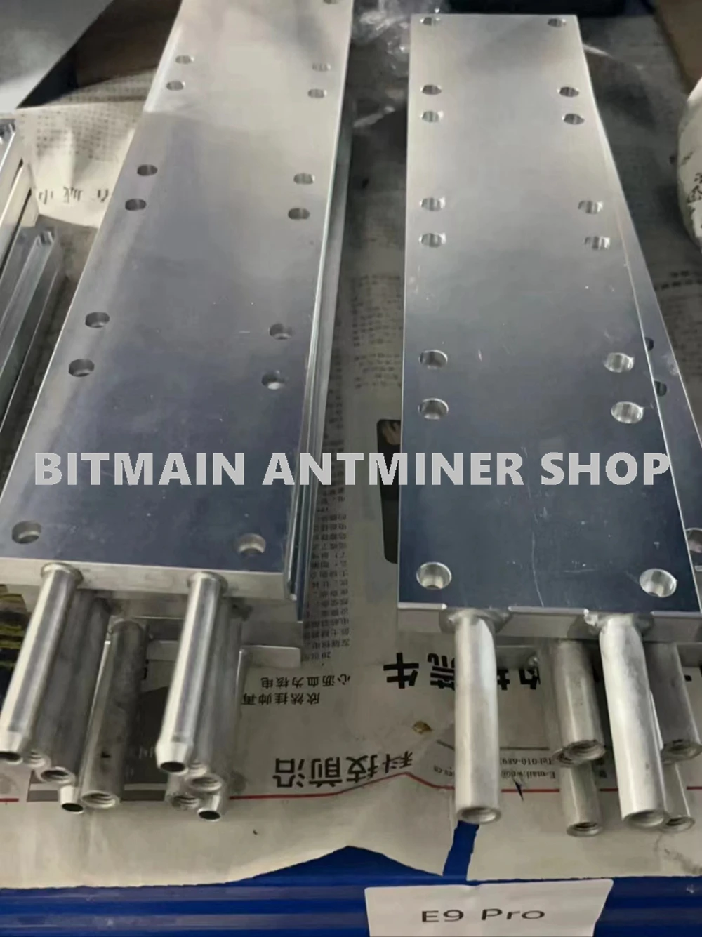 Antminer E9pro/E9 Water Cooling Kit Aluminum Water Cooling Plate Upgrade Hydro Cooling Kit