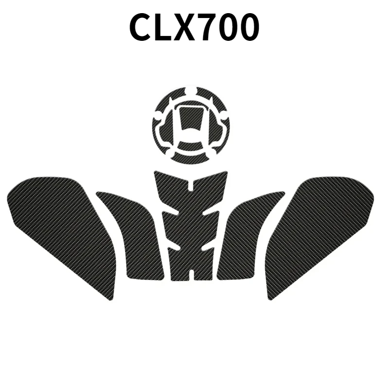 

For Motorcycle CFMOTO CL-X700 CL-X 700 CLX700 700CLX 700CL-X Sticker Moto Gas Fuel Tank Protector Pad Cover Decoration Sets