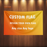 Professional Custom Car Motorcycle Team or Conpany Logo Flag Polyester Printed Decoration Banner Tapestry