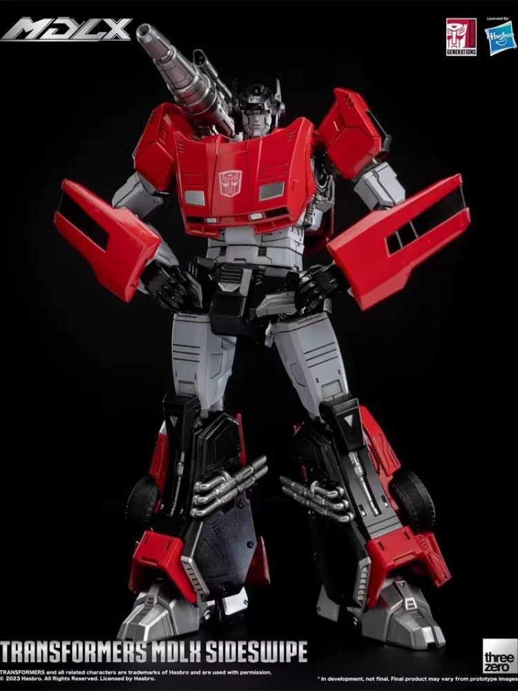 IN STOCK Transformers ThreeZero 3A G1 MDLX Sideswipe High Quality Action Figure Collection Model Robot Toy Boy Birthday Gifts