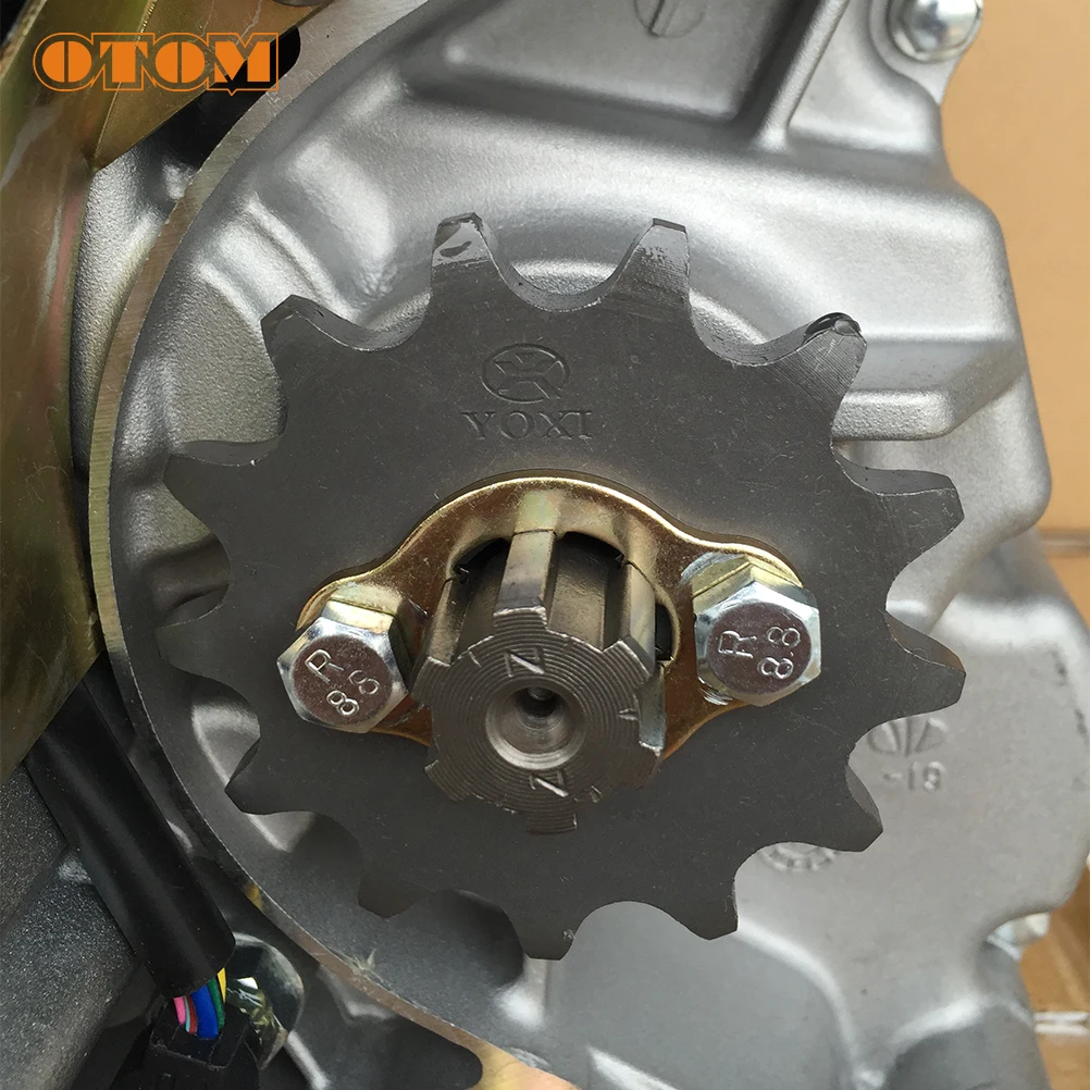 OTOM Motorcycle Front Sprocket Forged Lightweight Chain 520-13T For ZONGSHEN CB250-F CB250D-G MOTOLAND AVANTIS ENDURO GR7 GR8