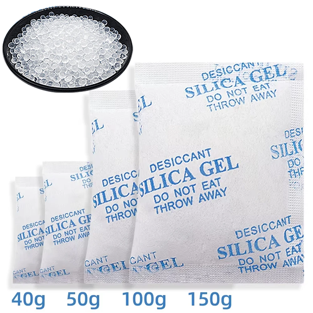 1 g/5 g 10/20/50/100 Beutel, blaues Silica-Verfärbungsgel, Beutel, Trockenmittel, feuchte Küche