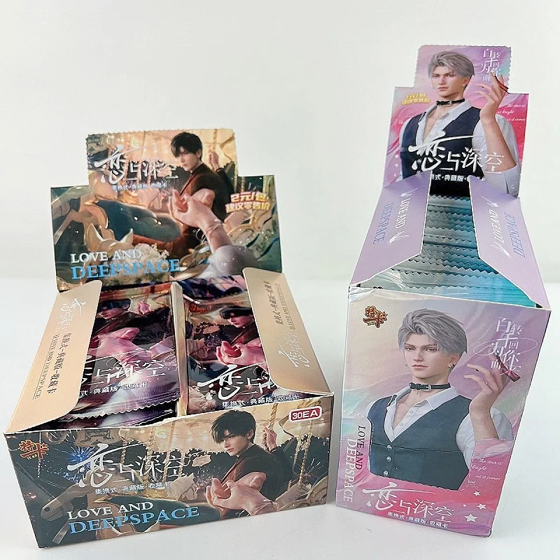 

Вся коробчатая игра Love And Deep Space Card Красивая полная толстая карточная игра Аниме Окружение Торговая коллекция Карточные игрушки Подарки