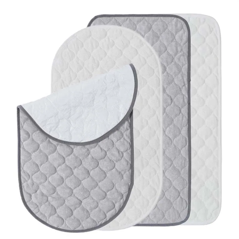 Newborn Baby Diaper Mat Soft Waterproof Nappy Sheet Toddler Reusable Diaper Changing Pad Simple Solid Color Infant Care Supplies