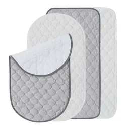 Newborn Baby Diaper Mat Soft Waterproof Nappy Sheet Toddler Reusable Diaper Changing Pad Simple Solid Color Infant Care Supplies