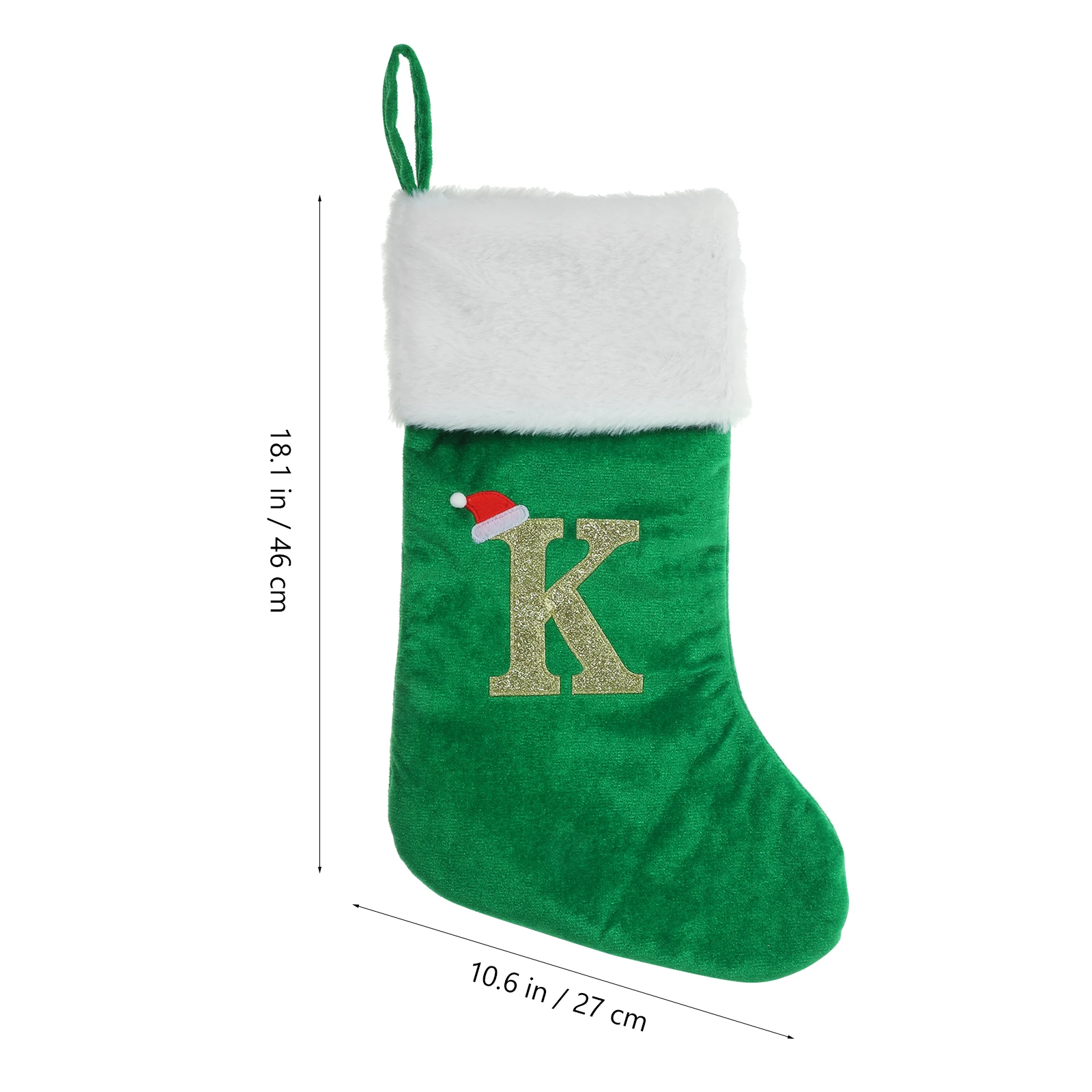 

Holiday Party Decorations Christmas Stocking Stockings with Letters Filler Baby