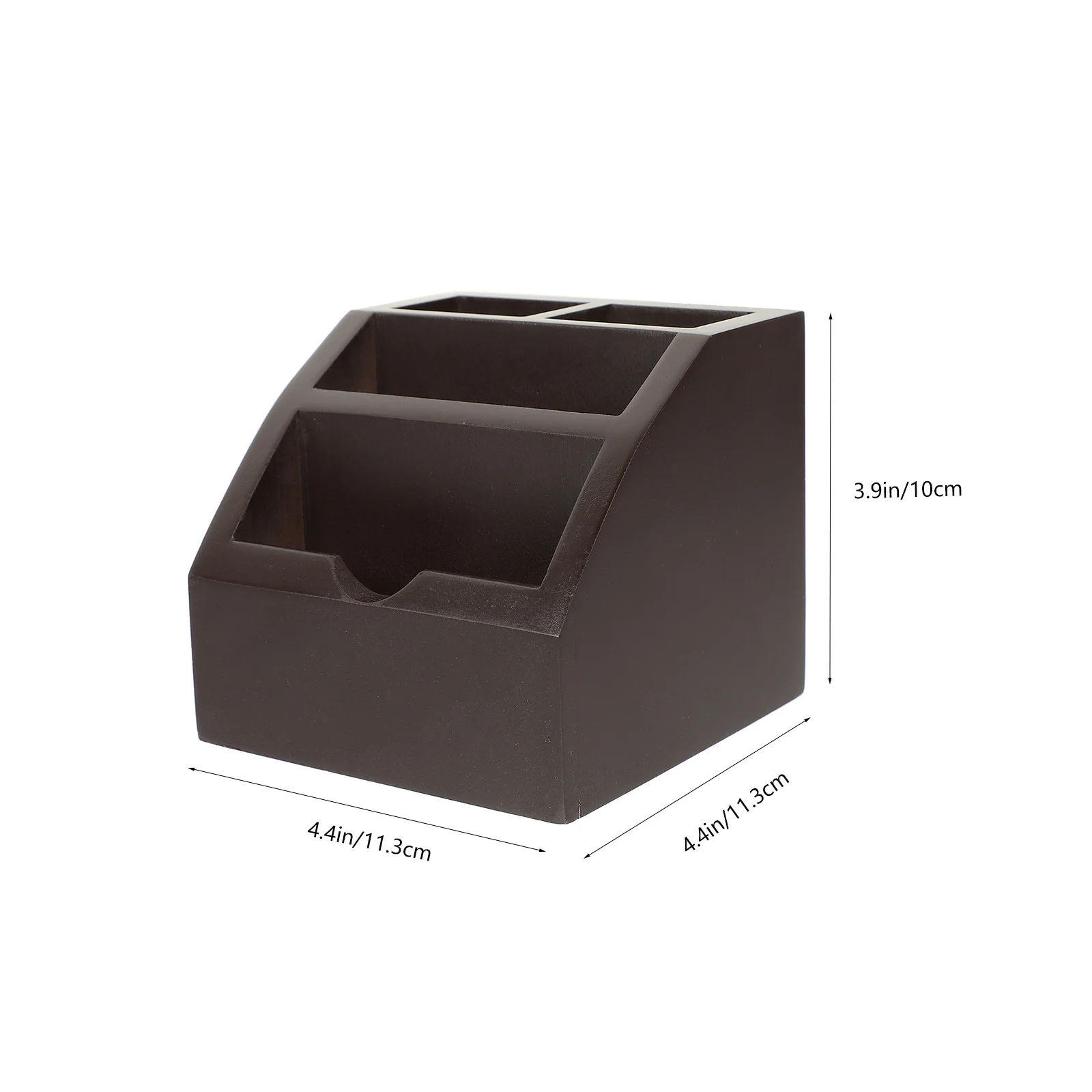 حامل بطاقة العمل منظم سطح المكتب الخشبي لصندوق تخزين بطاقات الاسم المكتبي حامل بطاقات خشبي فاخر موفر للمساحة للمكتب