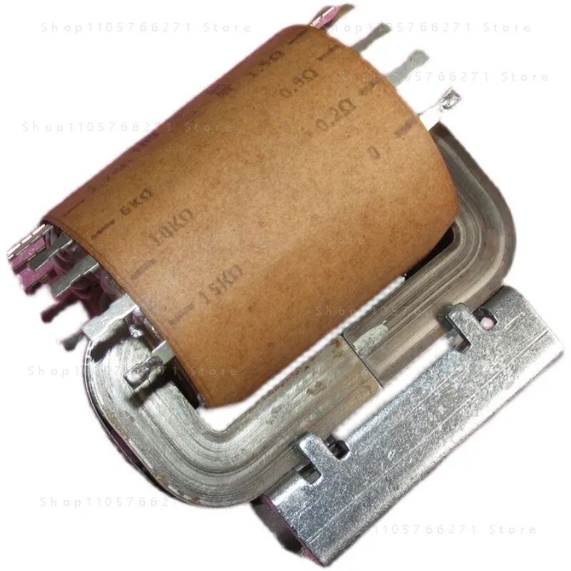 Amorphous wide frequency response 600 ohms: 15K  five times step-up transformer  24-speed volume transformer