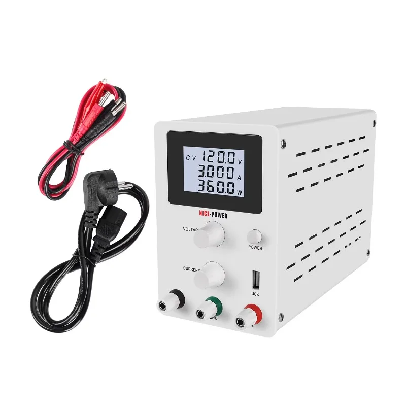 

R-SPS1203D 120V 3A Adjustable DDC Power Supply for Mobile Repair Battery Charging 110V 100V 64V 60V 30V Factory Testing