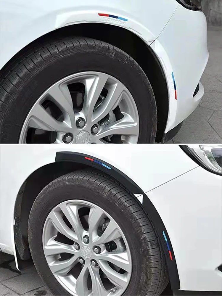 Car Bumper Protector Anti-collision Strip Body Wheel Eyebrow Anti-scratch Strip Rubber Protection Sticker for Modification