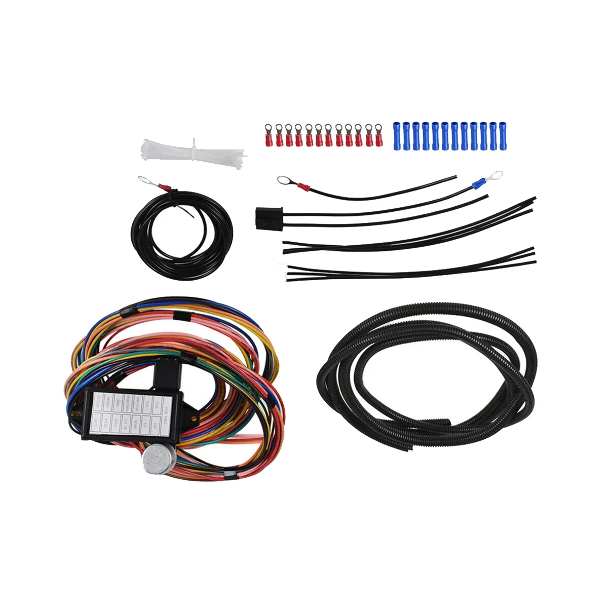 

14 Return Wire Harness Universal Models Car Wire 12V Voltage Return Wire Harness Kit Repair