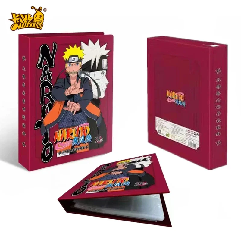 The New Naruto Deluxe Card Book Large Collection Book PR Card Pack Genuine Card Book Folder Boy Toy Gift