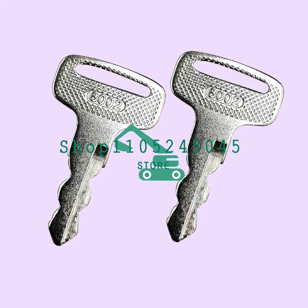 50PCS New 8002 Starter Keys JU6-H2511-10 ELI80-0287 Gas/Electric Ignition Key Compatible with Golf Cart PTV 2010+ Code