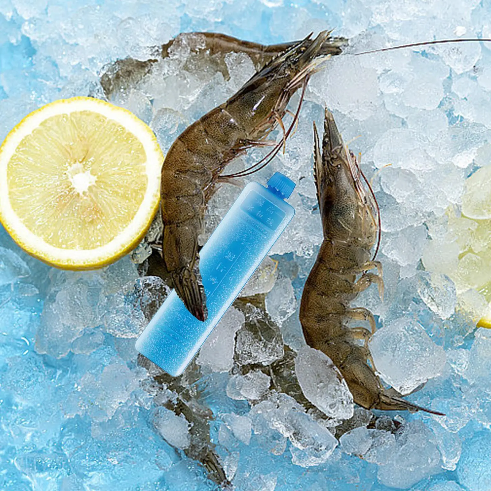 PE Ice Box Long Lasting Cooling Effect For Outdoor Picnic Food Fresh Keeping Refrigerated Transport And Home Daily Use Ice Box