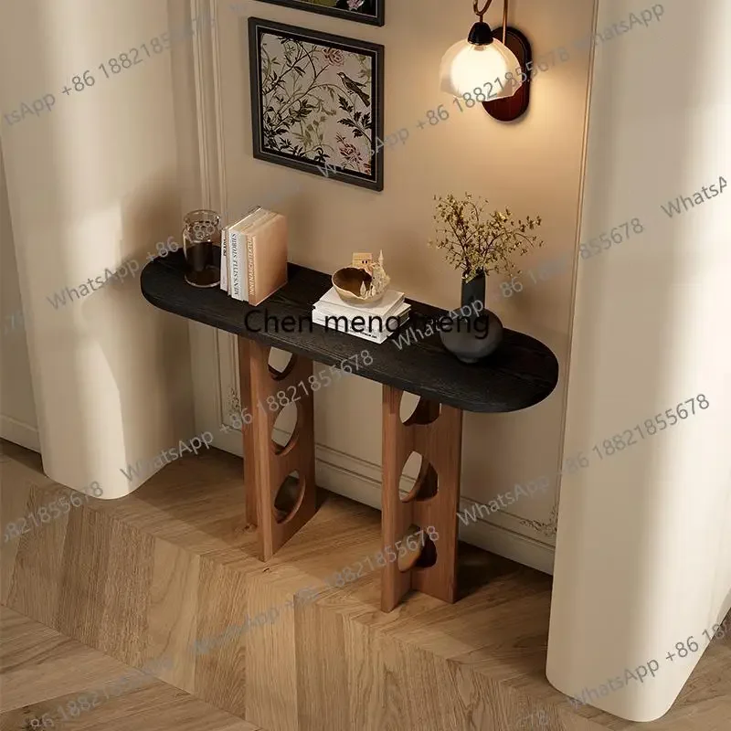 Дизайнерский консольный стол для хранения вещей, премиум-класса, роскошный, для прихожих, мебель для гостиной