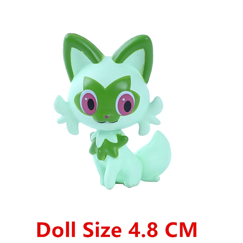 Neue 4-9 CM Pokemon Anime-Figur Pikachu Gengar Eevee Serie Mew Cartoon-Figur Taschenmonster Action-Modell Spielzeug Geschenke – Detail 14