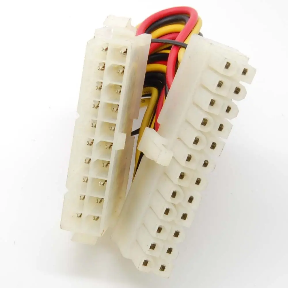 TX 20 Pin Female To 24 Pin Male F/M Power Supply Adapter Cable for Motherboard Mainboard Cord