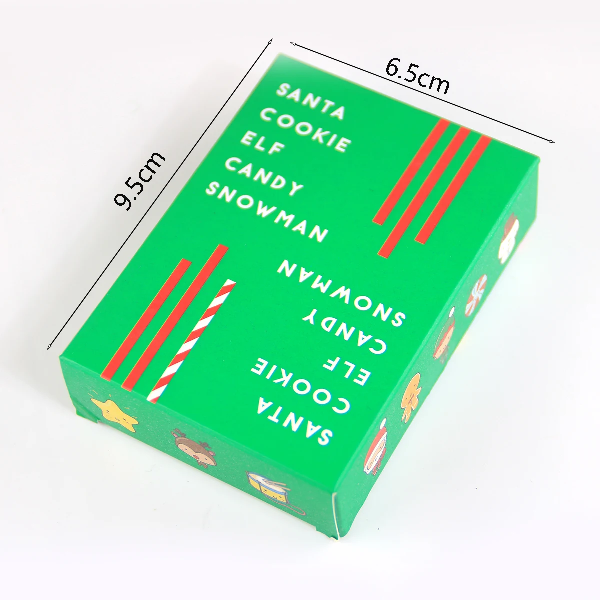 سانتا كوكي قزم كاندي سنومان بطاقة سطح السفينة