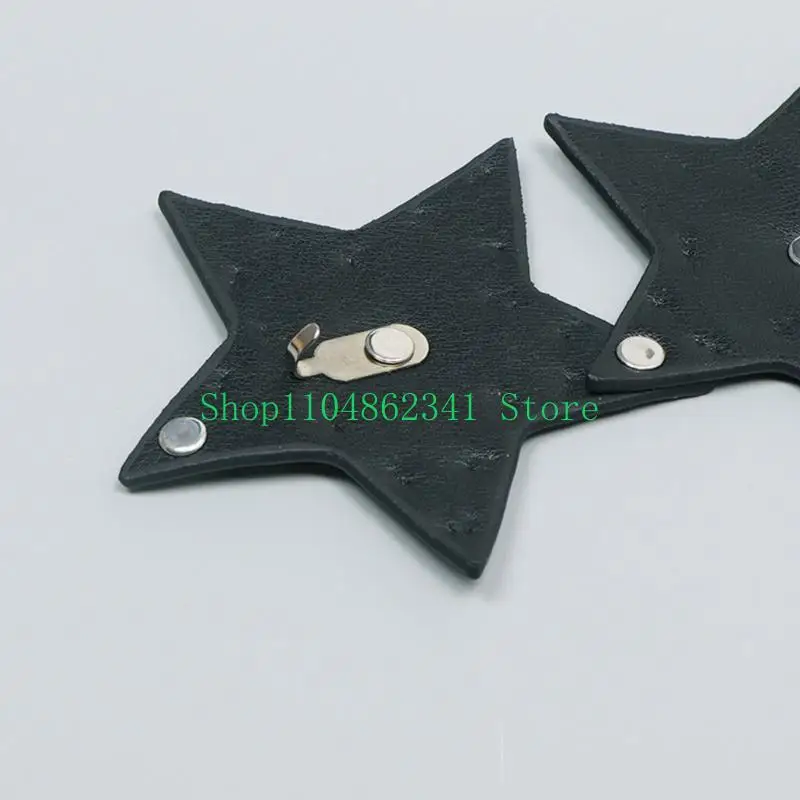 5ASD STAR REMET TAIUS BELT BUDSS Cool Studded Belt Stijlvolle Cowgirl Novelty Belt