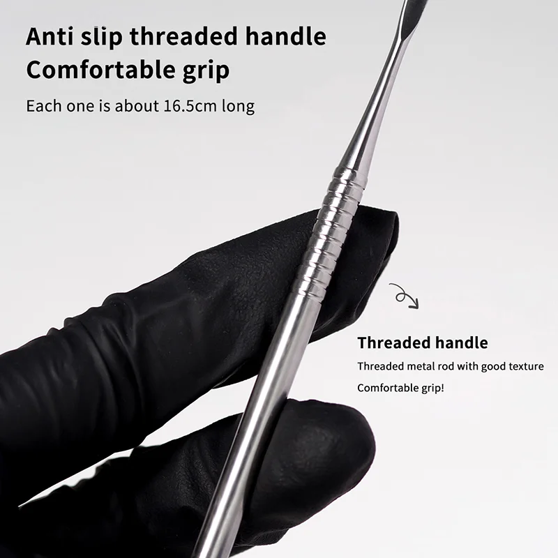 المعادن برأسين مسمار نحت قضيب تمديد الغراء إزالة عصا هلام إزالة ملعقة مسمار البولندية غمس أداة إزالة الصواميل