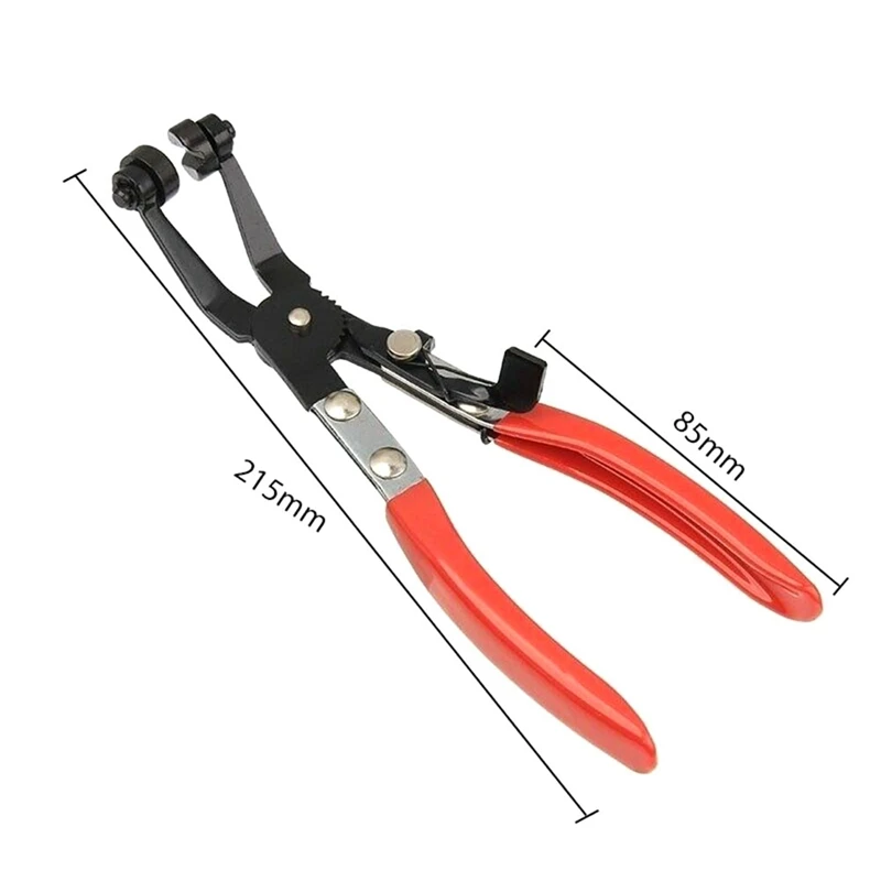 115PCS 6-22Mm Spring Hose Clamps + Manual Pliers Zinc Plated Gas Water Hose Clamp Metal Tools Assortment Kit image 6