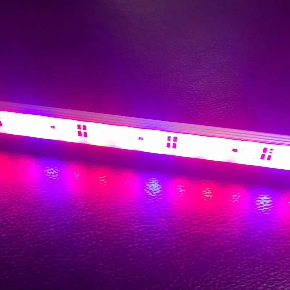 Growing Lamps Sets 0.5m 5730 Led Bar Rigid Strip IP68 Waterproof Light Plant Red Blue Green White Aquarium Greenhouse Hydroponic