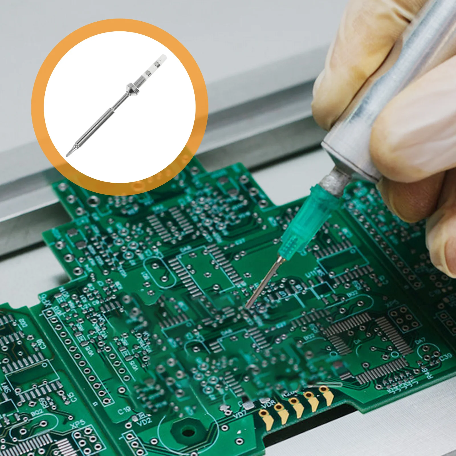 طرف حديد لحام من السيراميك للتدفئة الأساسية حتى تسخين عمر أطول طرف بديل لنصائح لحام محطة اللحام #4