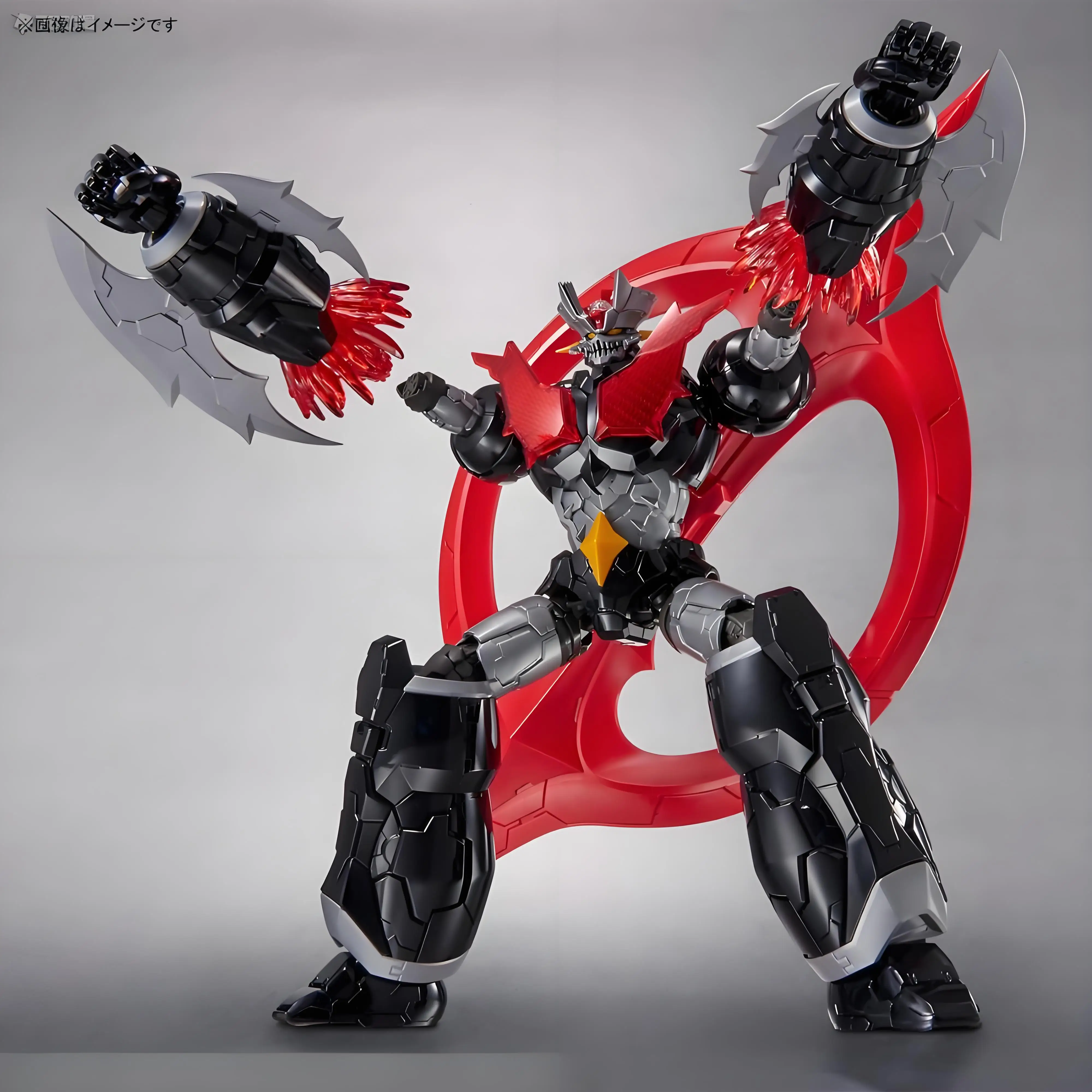 Bandai original mazinger z anime figura modelo hg 1/144 mazinger zero infinitivismo anime figura de ação brinquedos presentes para crianças