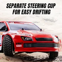 1/12 SY1201 RC Car 32km/H 2.4G 4WD with Gyroscope 390 Motor ESP with LED Light High Speed Drift Car RTR Suits Adult Kid Toy Gift