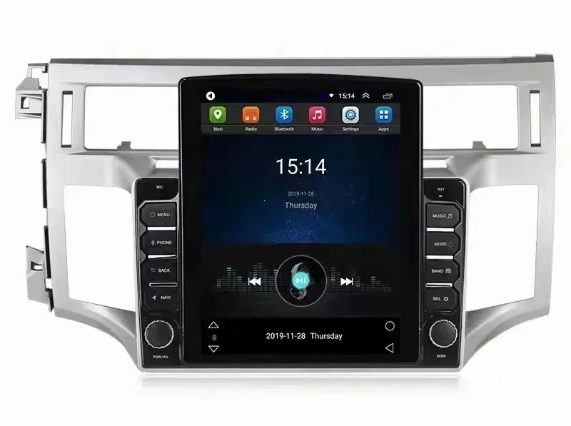 Pantalla de repuesto de 9,7 pulgadas, radio estilo tesla, sistema de navegación para coche android, reproductor de DVD para coche con pantalla grande