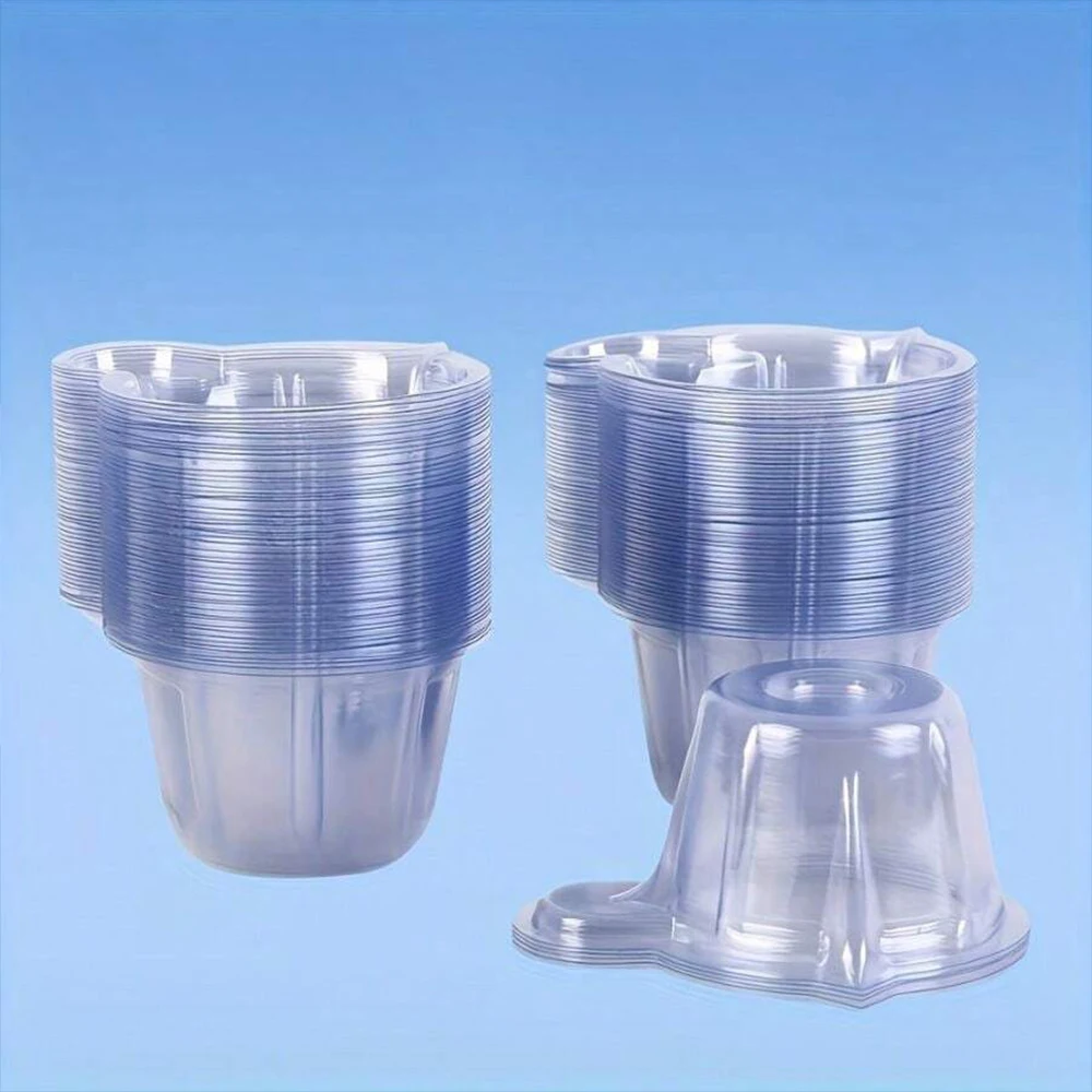50/100Pcs 40ml Disposable Plastic Cups Dispenser DIY Epoxy Resin Jewelry Accessories Making Tools Equipments Tools Supplies