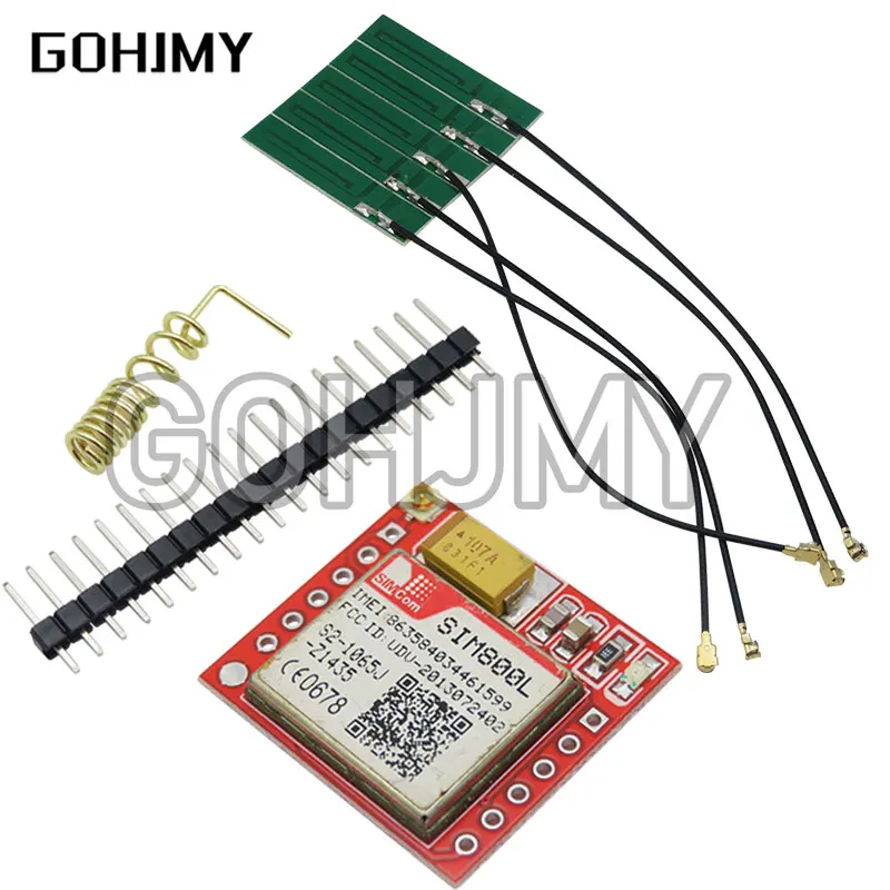 SIM800L GPRS GSM Moduł Micro SIM Card Core Quad-band TTL Serial Port Antenna PCB Bezprzewodowa płytka WIFI do Arduino Smart Phone