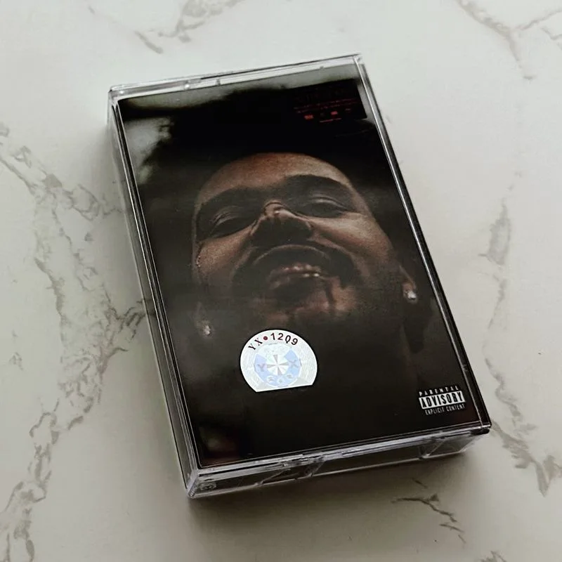 New The Weeknd Music Tape Starboy After Hours Album Cassettes Cosplay Soundtracks Box Car Walkman Recorder Tape Party Music Gift
