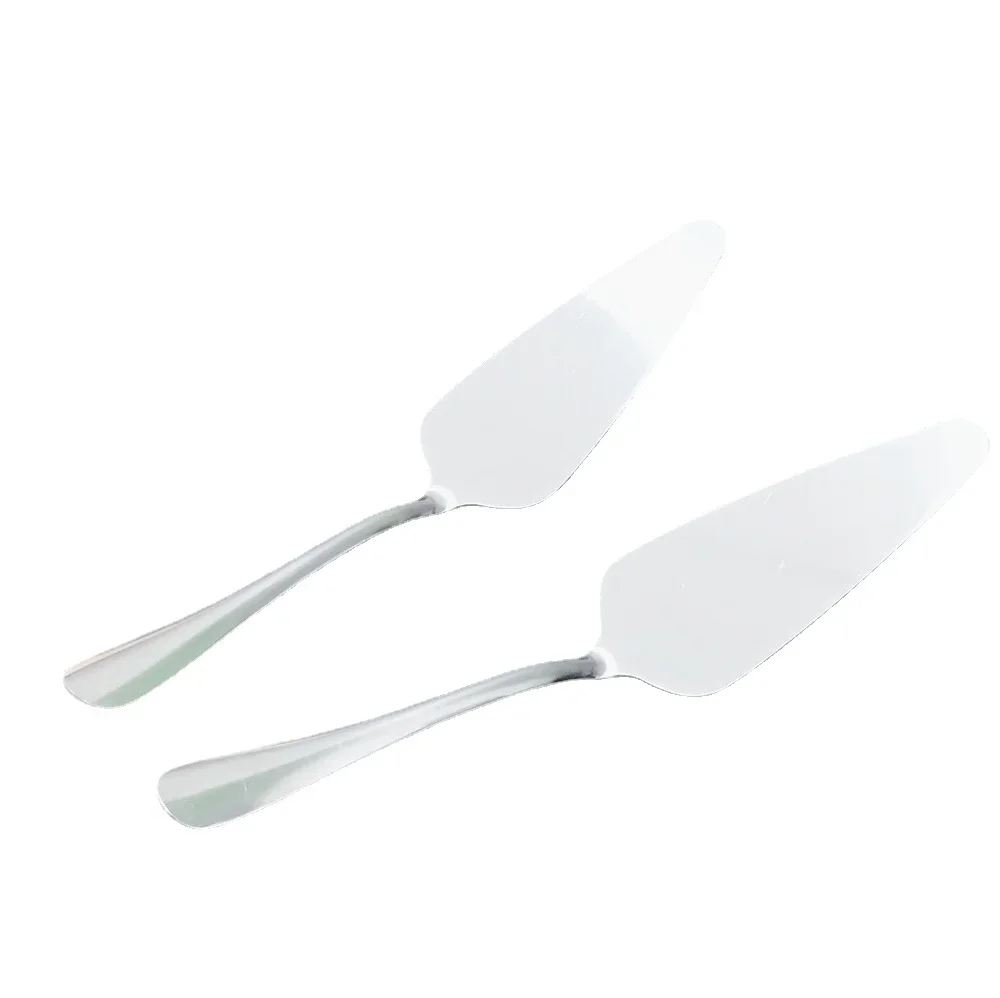 Stainless Steel Cake Shovel Triangle Cheese Toothed Pizza Shovel Birthday Cake Knife Baking Utensils Kitchen Accessories