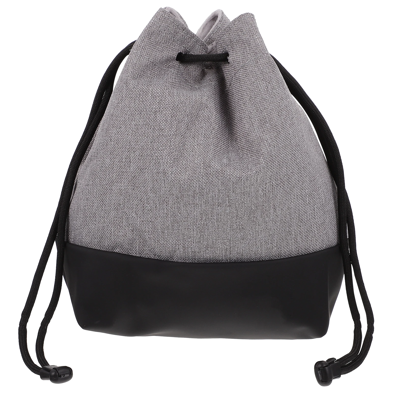 

1pc Portable Lens Accessories Storage Case Outdoor Travel Compact Canvas Camera Handbag With Inner Padding Lightweight Travel