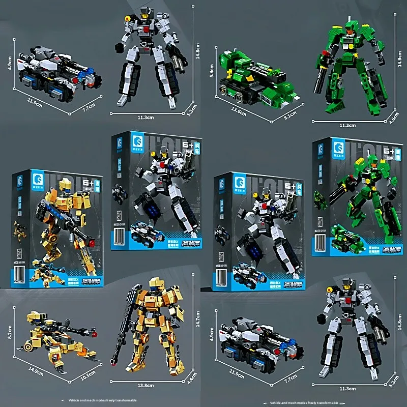 military-steel-mecha-transformer-assembly-blocks-boys-training-gift-prize-sanbao-building-blocks-robot-puzzle-educational-toy