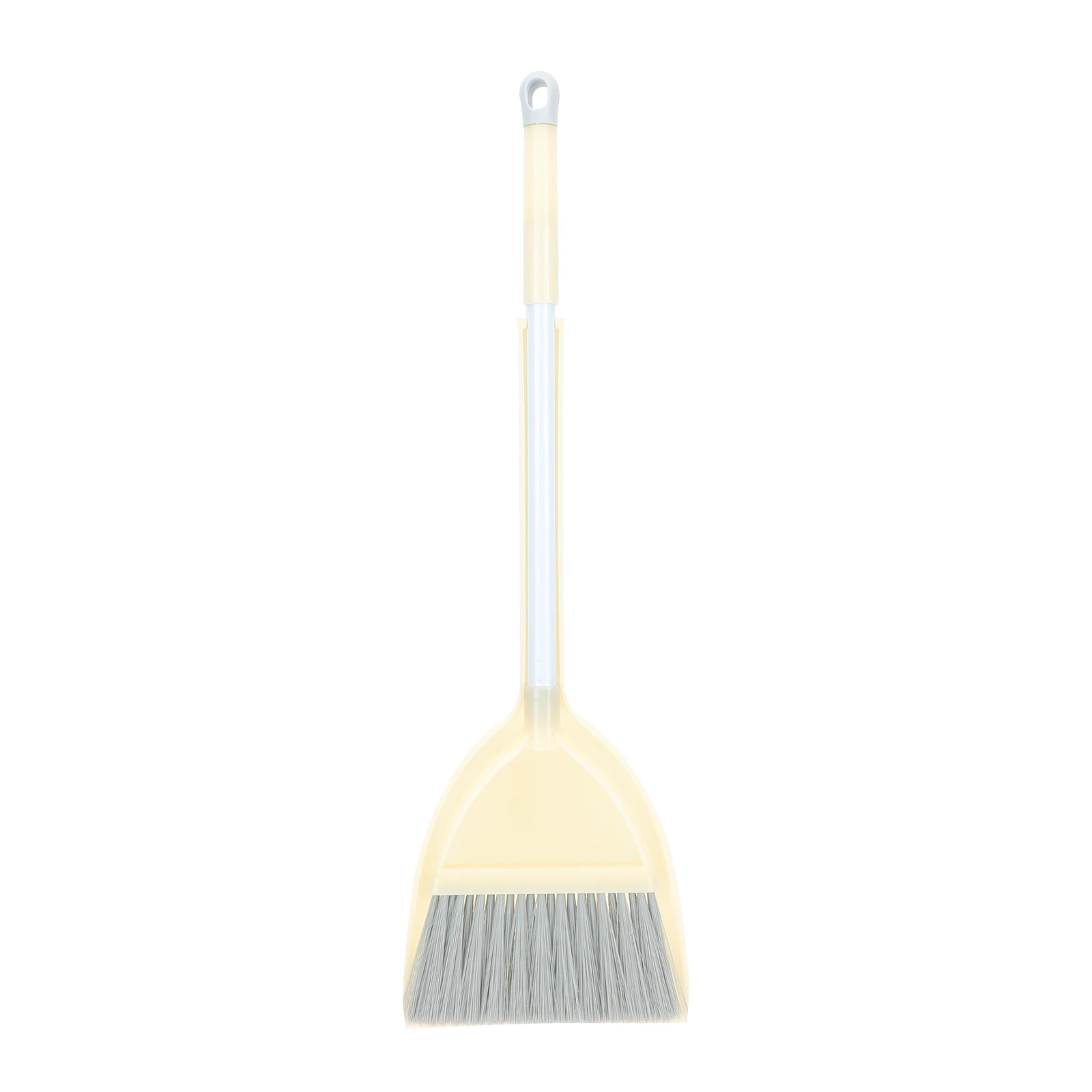 

1 set Plastic Broom Dustpan Set Small Lightweight Kids Toy Smooth Safe Household Supplies Desk Cleaning Tools