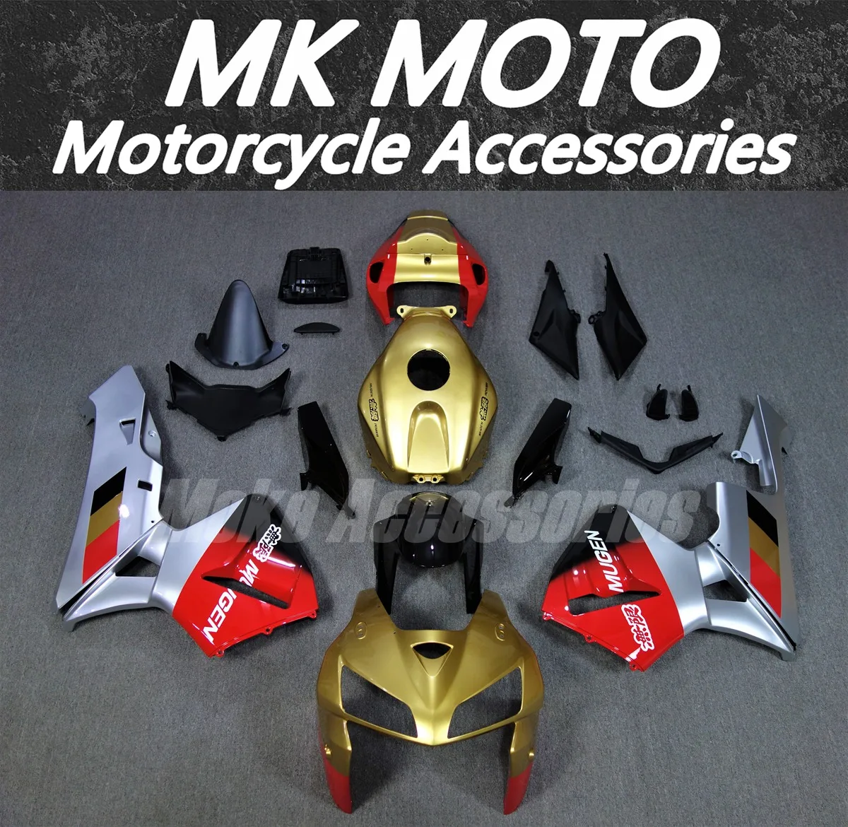 Motorcycle Fairings Kit Fit For Cbr600rr 2005-2006 Bodywork Set High Quality ABS Injection New Gold Silver Red