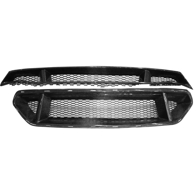 

Подходит для: Ford Mustang, верхняя и нижняя средняя решетка из углеродного волокна, решетка GT, модифицированная внешняя часть автозапчастей.