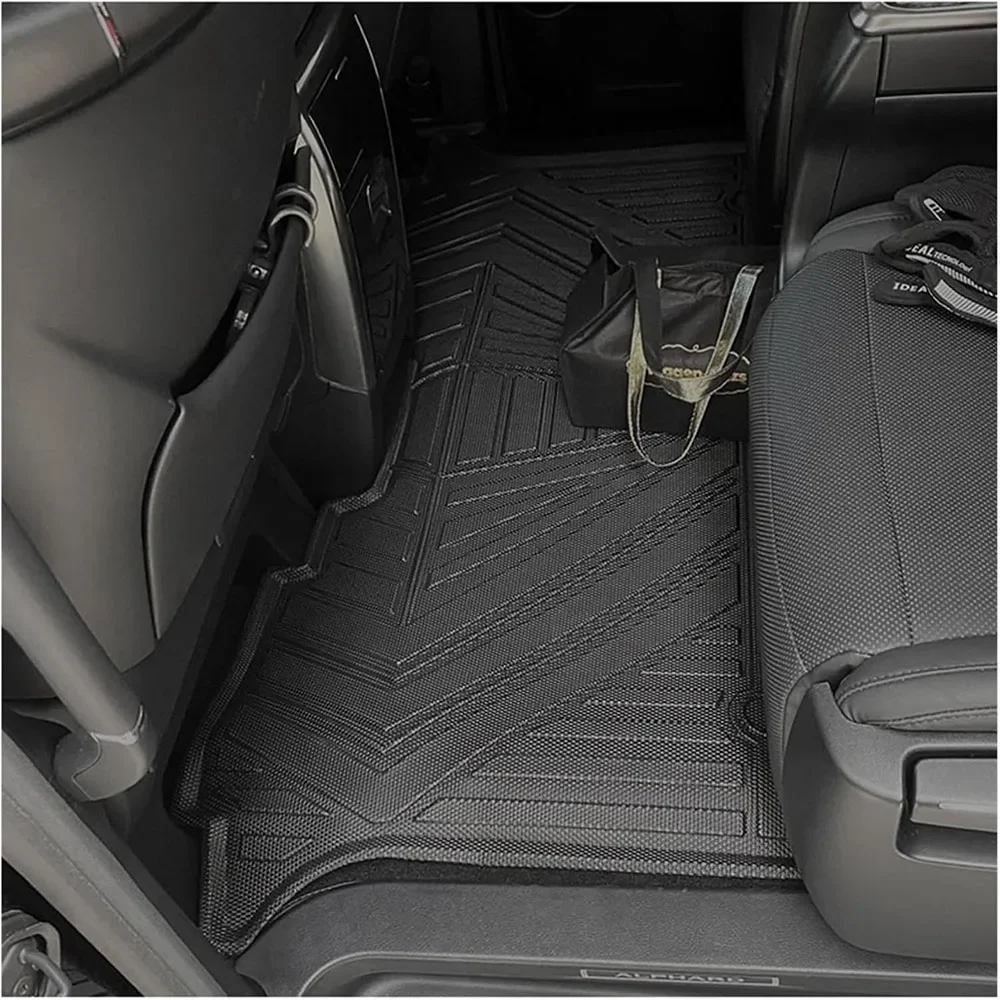 for 2020+ Toyota Alphard 30 40 Series Durable TPE ECO Car Interior Accessories Floor Mats Waterproof Rubber Trunk Mat