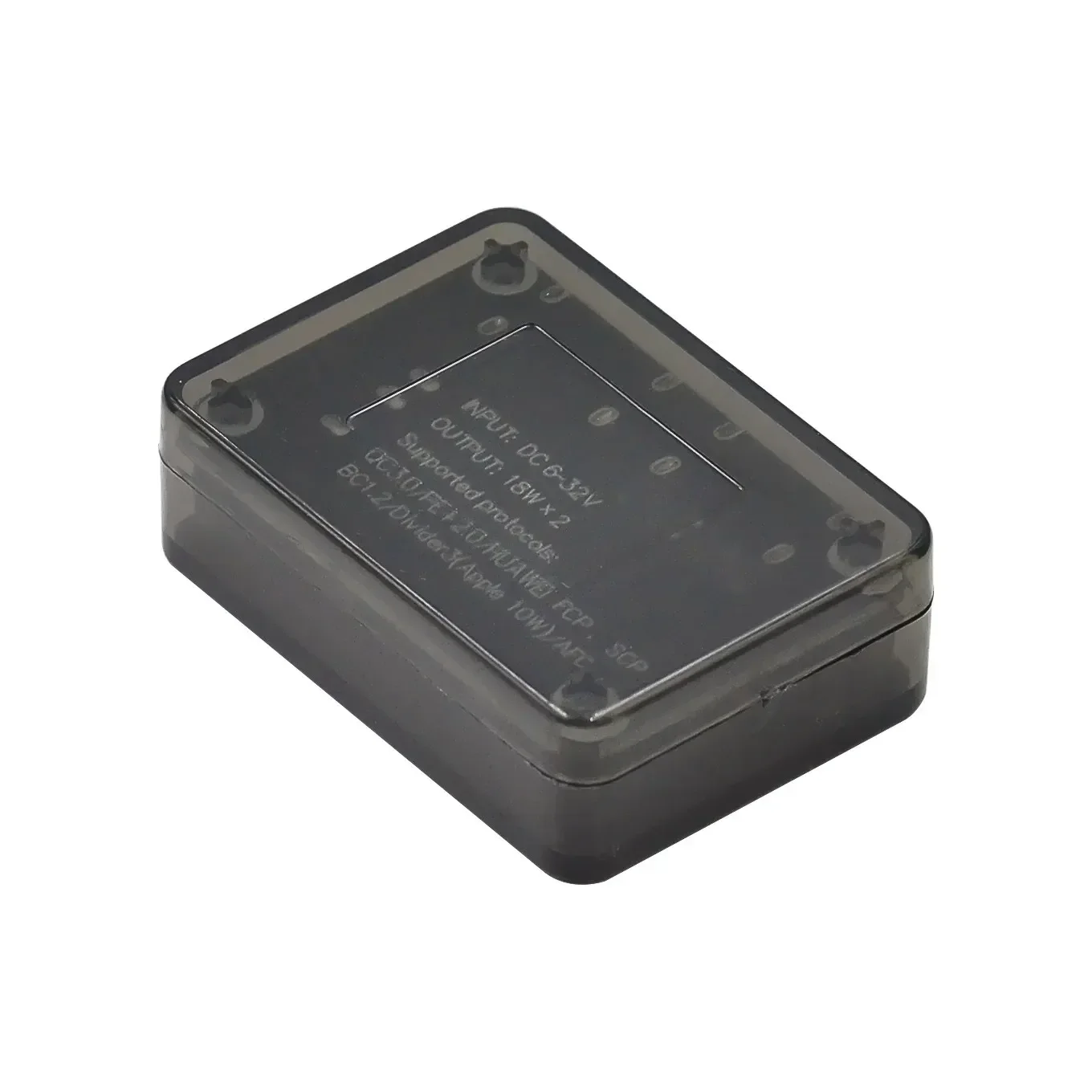 Módulo reductor de carga rápida USB dual 6-30V12V24V a carga de teléfono móvil de coche QC3.0 FCP