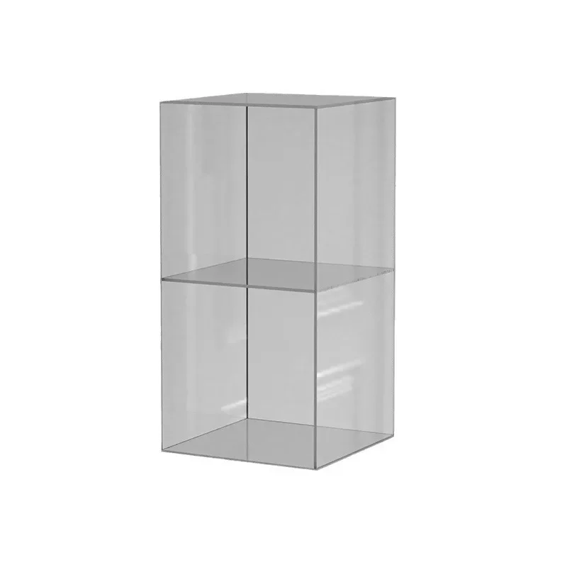 LTT。 acrylic shelf floor-to-ceiling storage living room multi-layer two-layer storage cabinet