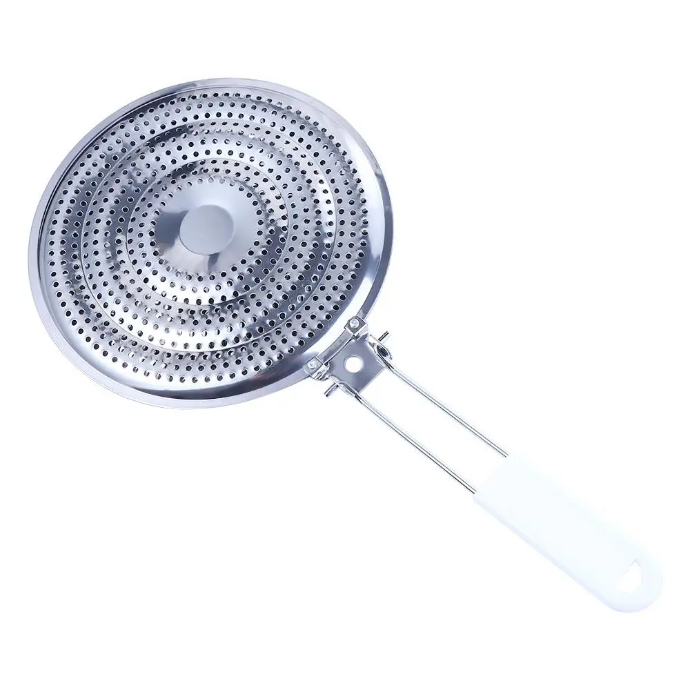 Stufa a gas Piano cottura a induzione in vetro Caffè in acciaio inossidabile Appeso Riduttore pieghevole Piastra a fuoco diffusore di calore Protezione fiamma