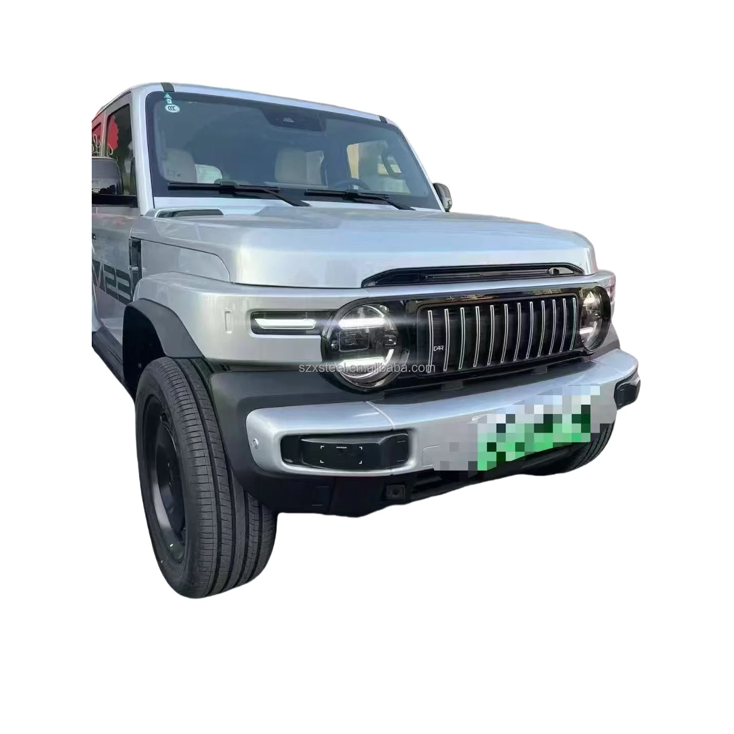 สําหรับ Chery ICAR V23 Performance Parts ดัดแปลงโป๊ะกระจังหน้าพร้อมการป้องกันตะแกรงสุทธิป้องกันแมลง