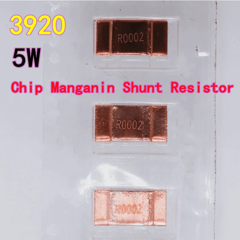 10pcs Chip Manganin Shunt Resistor 3920 5w R001 2mΩ 3mΩ 4mΩ 5mΩ  0.2mΩ 0.3mΩ 0.5mΩ 0.7mΩ 2.5mΩ 1.5mΩ 0.2 0.3 0.5 0.7R