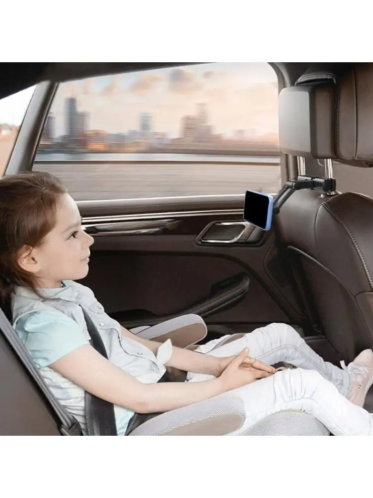 

652F Car Headrest Mount Universal 360 Degree Cellphone and Car Tablet Headrest Mount Holder