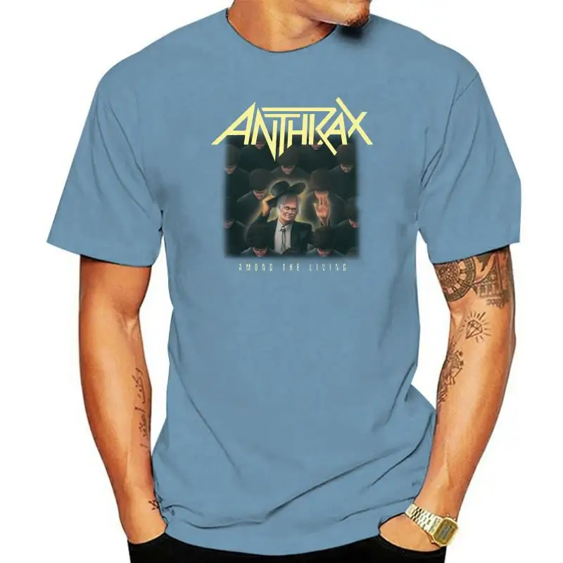 Authentic ANTHRAX Among The Living T-Shirt Black S-2XL NEW