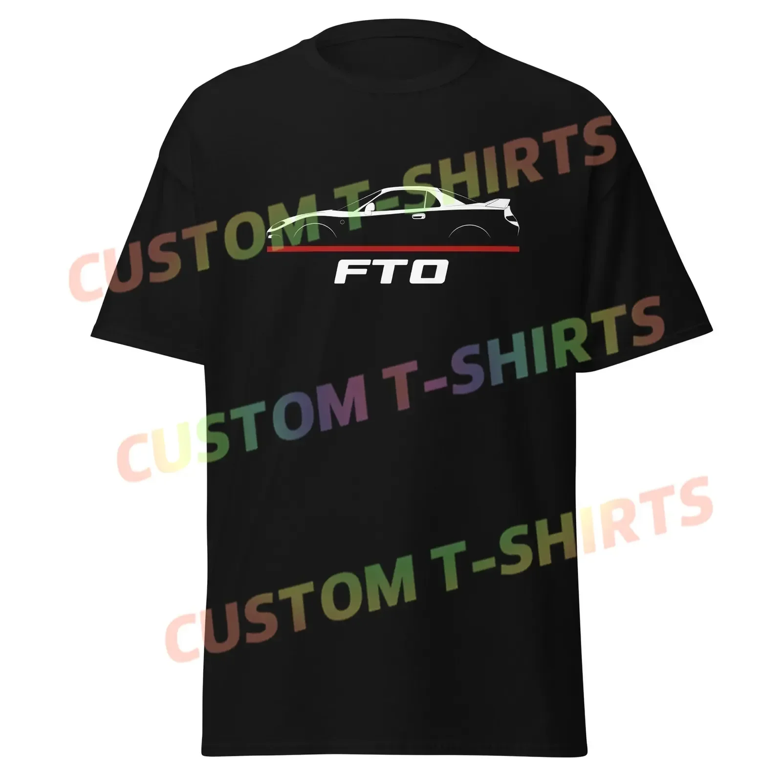 

2025 Men T Shirt Casual Mitsubishi FTO 1994-2000 Enthusiast T-shirt Graphic Summer Short Sleeve 100% Cotton Streetwear S-3XL Tee